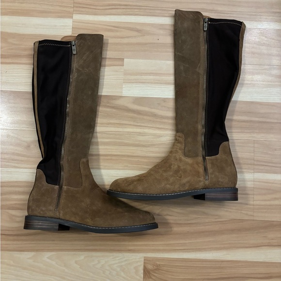 Donald J Pliner Women’s Isla Suede Riding Boot in Brown Size 11 New - Picture 7 of 14